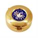 GOLD PLATED HOST BOX DOVE OF PEACE STYLE Ø9