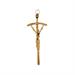 CROCE PASTORALE DORATA 13 CM.