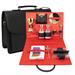 24-HOUR TRAVEL MASS KIT BRIEFCASE  RED SATIN