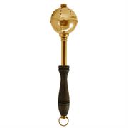 ASPERGES DORATO MANICO LEGNO 29 CM.