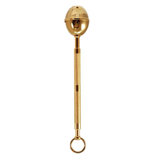 GOLD PLATED SPRINKLER BENEDICTUS STYLE 22 CM.