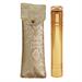 DAMASK SATIN CASE COMPLETE 14 CM GOLD PLATED SPRINKLER.