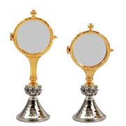 TECA ESPOSIZIONE BICOLORE CON NODO ANGELI E PIETRE ROSSE