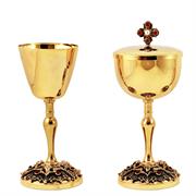 CALICE E PISSIDE SU BASE ANGELI