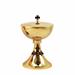 CHALICE AND CIBORIUM WITH CROSS