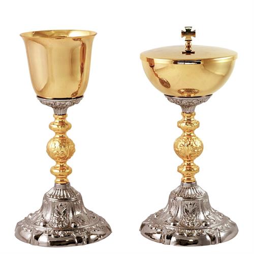 CALICE E PISSIDE BICOLORE MODELLO BARCCO