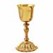 CHALICE AND CIBORIUM WITH FLOWER BASE