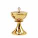 CALICE E PISSIDE DORATI CON NODO IN FUSIONE