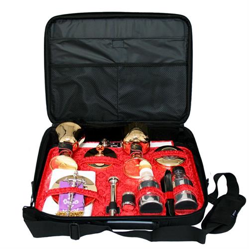 MASS KIT LAPTOP BAG WITH RED SATIN LINING