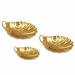 GOLD PLATED  BAPTISMAL SHELLS