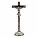 CROSS AND ALTAR CANDLESTICKS ON A SIMPLE BASE h. 40 cm.