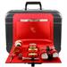 TRAVEL MASS KIT ABS SUITCASE RED SATIN INTERIOR WITH PX
