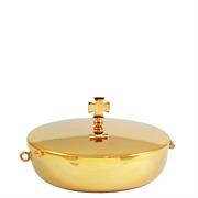 PISSIDE DORATA CON COPERCHIO