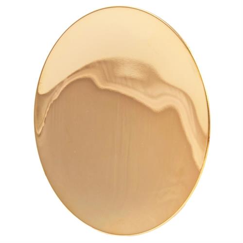 PATENA IN OTTONE DORATO 25 cm.