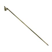 SPEGNI CANDELA IN OTTONE LUCIDO 70 cm.