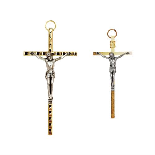 CROCE OTTONE BICOLORE 11 cm.