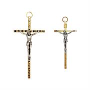 CROCE OTTONE BICOLORE 11 cm.
