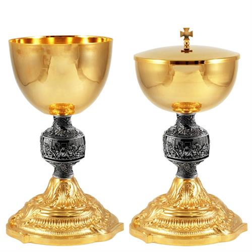 CALICE E PISSIDE PER CONCELEBRAZIONE ULTIMA CENA