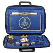 CARTELLA PER CELEBRAZIONE RASO BLU MOD. MARIANO