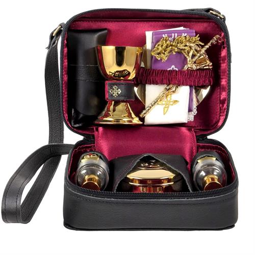 BORSELLO  CELEBRAZIONE VERA PELLE E RASO BORGOGNA