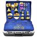RAVEL MASS KIT ABS SUITCASE  BLUE INTERIOR AND PLEXIGLASS ALTAR