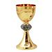 CALICE DORATO CON NODO UVA E PX