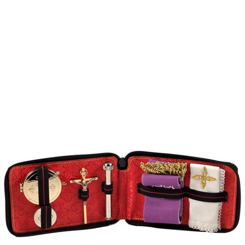 GENUINE LEATHER SICK CALL SET RED LINING