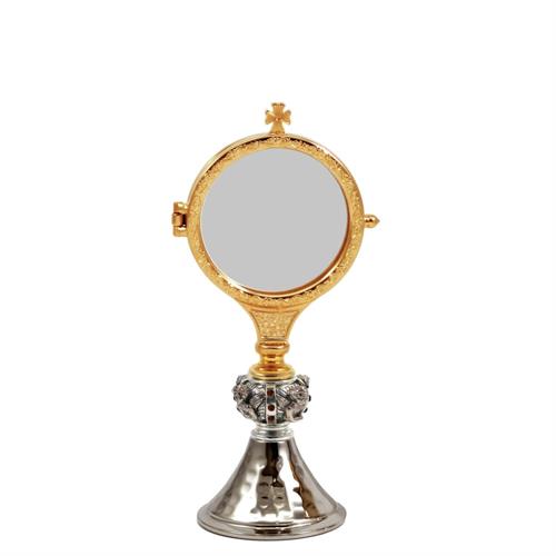 TECA ESPOSIZIONE BICOLORE C/ANGELI E PIETRE ROSSE