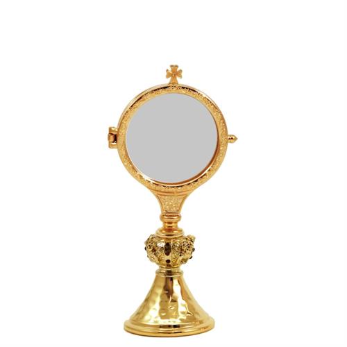 TECA ESPOSIZIONE C/NODO ANGELO DORATO E PIETRE ROSSE