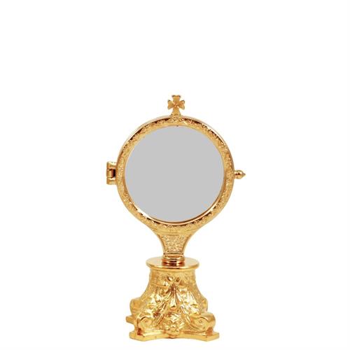 CHAPEL MONSTRANCE ON A CAPITEL BASE