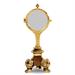 CHAPEL MONSTRANCE ON BAROQUE BASE WITH LONG STEM