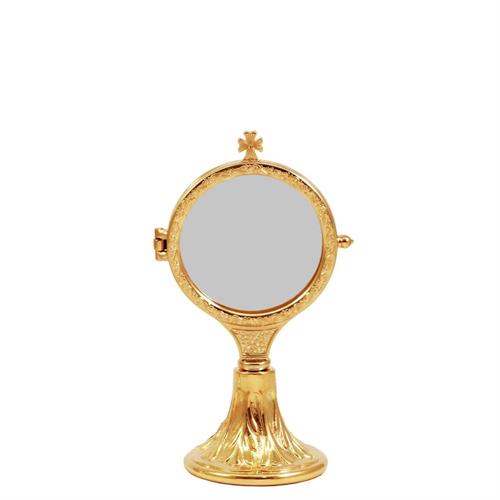 CHAPEL MONSTRANCE ON A DECORATED BASE