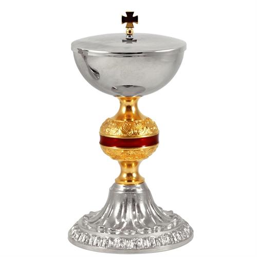 PISSIDE BICOLORE CON NODO PALLA SMALTATO