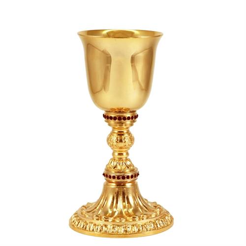 CALICE CON NODO BAROCCO CON PIETRE