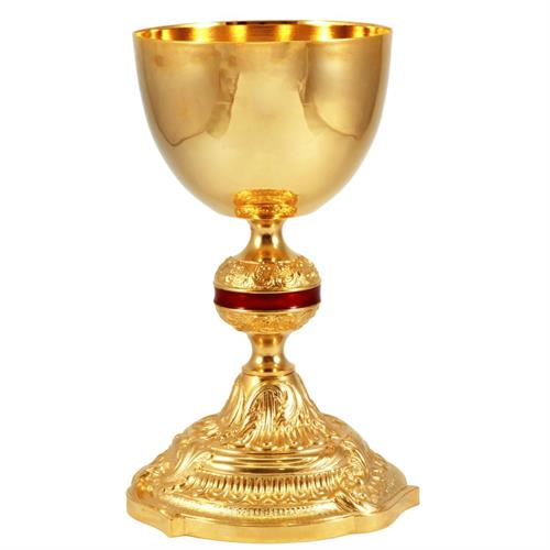 CONCELEBRATION CHALICE  WITH ENAMELED KNOT