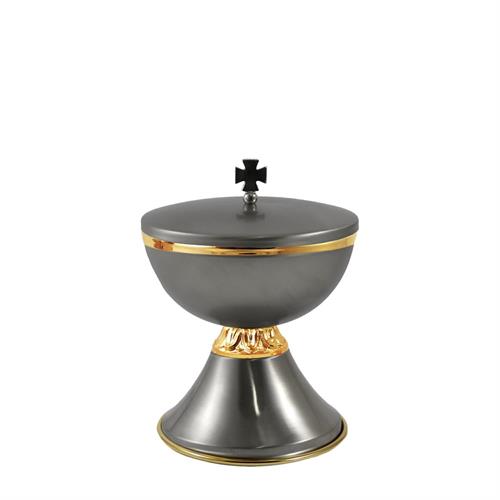 MATT EFFECT GOLD PLATED KNOT CIBORIUM