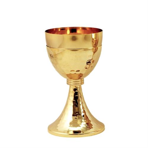 CALICE DORAT0 CON MARTELLATURA