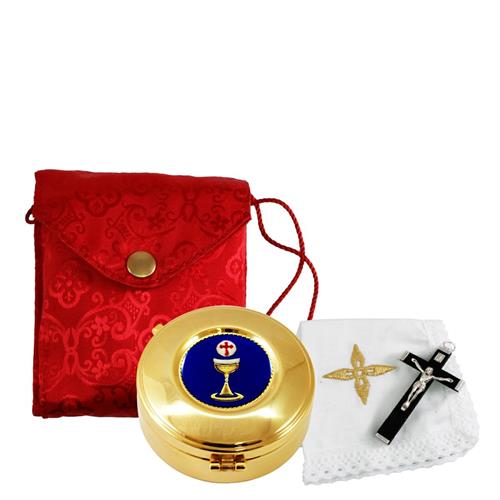 PORTA TECA GRANDE RASO ROSSO