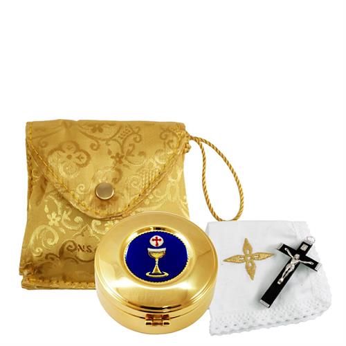 PORTA TECA GRANDE RASO GIALLO