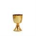TRAVEL CHALICE WITH HAMMERED BASE