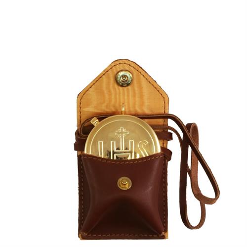 LEATHER PYX CASE WITH IHS PYX