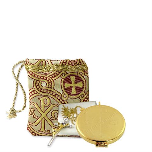 ALPHA AND OMEGA BROCADE FABRIC SICK CALL SET